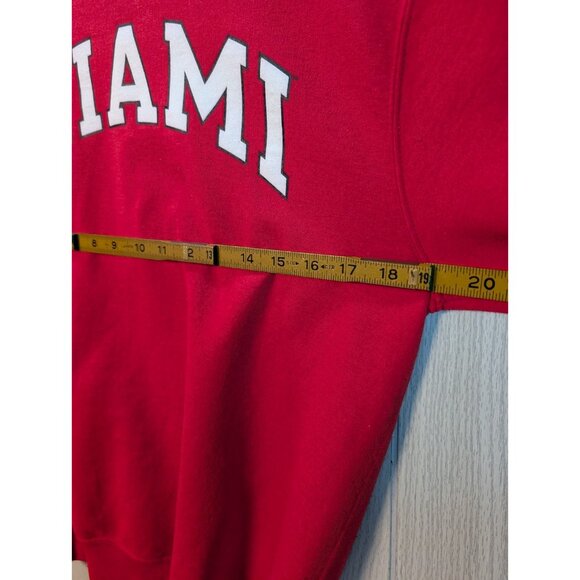 Champion Miami College University Sweatshirt Small Warm Crew Athletic - Picture 5 of 6